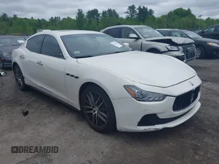 2014 Maserati Ghibli S Q4 z VIN ZAM57RTA6E1090505, wystawiony jako IAAI lot #42326212 z przebiegiem 73 743 mil mil oraz . Historia ofert i sprzedaży dostępna na DreamBid. Obrazek 1.