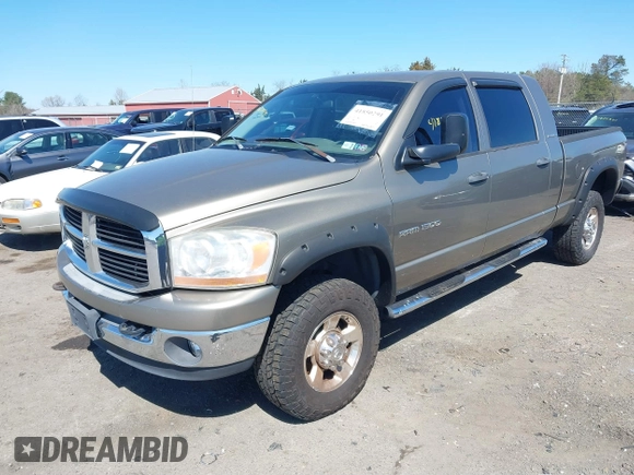 2006 Dodge 1500 SLT with VIN 3D7KS19D26G158428, listed as a IAAI auction lot 41850291 with 125,939 mi miles. Bid and sale history available at carsss.com. Image 17.