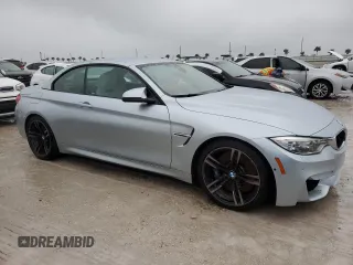 2016 BMW M4 with VIN WBS3U9C55GP969574, listed as a Copart auction lot 74651574 with 0 mi miles and Non Repairable. Bid and sale history available at carsss.com. Image 4.