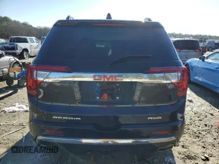 2021 GMC Acadia Denali with VIN 1GKKNXLS9MZ223742, listed as a Copart auction lot 44732335 with 54,007 mi miles and Salvage title. Bid and sale history available at DreamBid. Image 6.