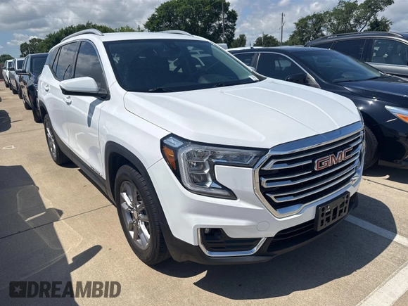 2022 GMC Terrain SLT with VIN 3GKALVEVXNL149205, listed as a IAAI auction lot 42426099 with 64,169 mi miles and . Bid and sale history available at DreamBid. Image 1.