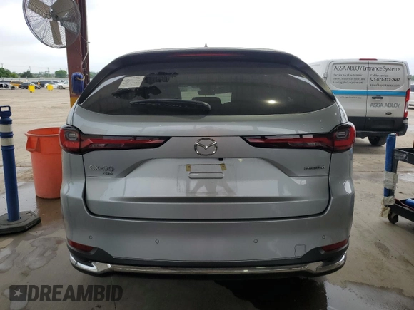 2025 Mazda CX-90 Premium Plus Package z VIN JM3KKEHD4S1218468, wystawiony jako Copart lot #55056755 z przebiegiem 2292 mil mil oraz Szkody całkowita. Historia ofert i sprzedaży dostępna na DreamBid. Obrazek 6.