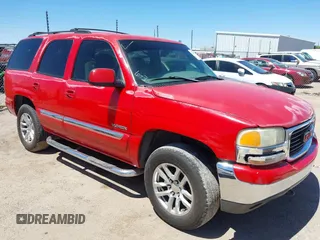 2001 GMC Yukon SLT z VIN 1GKEK13TX1J189736, wystawiony jako IAAI lot #42409308 z przebiegiem 234 259 mil mil oraz . Historia ofert i sprzedaży dostępna na DreamBid. Obrazek 1.
