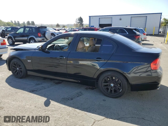 2006 BMW 3 Series 325i with VIN WBAVB13546KX37483, listed as a Copart auction lot 62717615 with 154,957 mi miles and Salvage title. Bid and sale history available at DreamBid. Image 2.