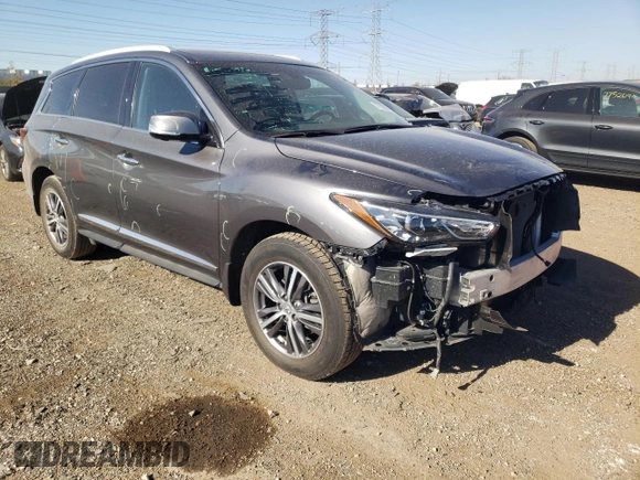 2016 Infiniti QX60 with VIN 5N1AL0MM2GC524327, listed as a Copart auction lot 77350734 with 65,870 mi miles and Salvage Title. Bid and sale history available at DreamBid. Image 4.