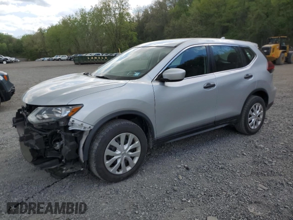 2020 Nissan Rogue S with VIN 5N1AT2MV6LC712489, listed as a Copart auction lot 54721915 with 74,681 mi miles and Salvage Title. Bid and sale history available at carsss.com. Image 1.