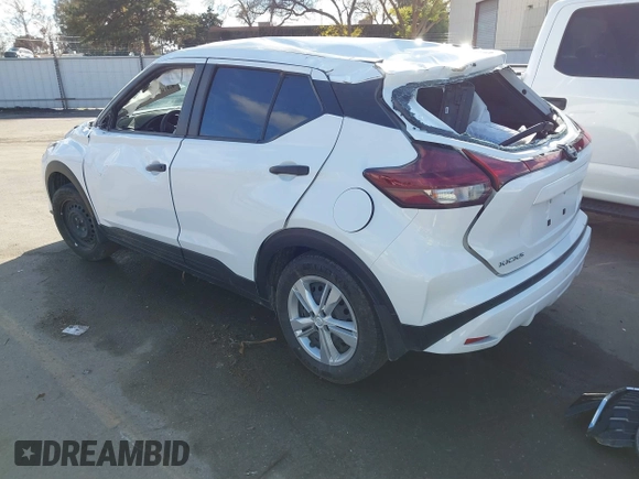 2024 Nissan Kicks S with VIN 3N1CP5BV1RL476632, listed as a IAAI auction lot 41186461 with Not Provided miles and . Bid and sale history available at carsss.com. Image 3.