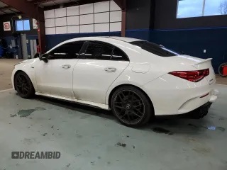 2021 Mercedes-Benz CLA 45 AMG with VIN W1K5J5DB2MN215325, listed as a Copart auction lot 82119754 with 51,071 mi miles and Clean Title. Bid and sale history available at DreamBid. Image 2.