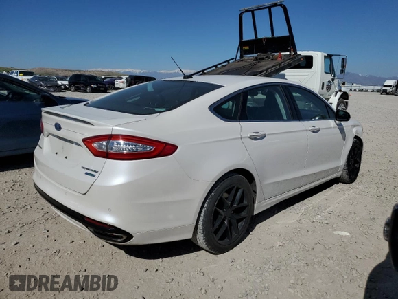 2016 Ford Fusion Titanium with VIN 3FA6P0K90GR220143, listed as a Copart auction lot 53171835 with 154,991 mi miles and Salvage Title. Bid and sale history available at carsss.com. Image 3.