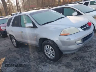 2003 Acura MDX Touring Pkg w/Navigation System with VIN 2HNYD18873H510203, listed as a IAAI auction lot 41584259 with 168,519 mi miles. Bid and sale history available at carsss.com. Image 1.
