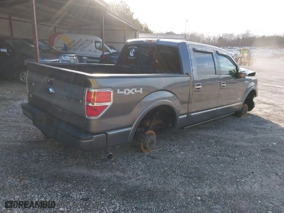 2014 Ford F-150 XL with VIN 1FTFW1ETXEFC17464, listed as a IAAI auction lot 41014879 with 150,129 mi miles. Bid and sale history available at carsss.com. Image 4.