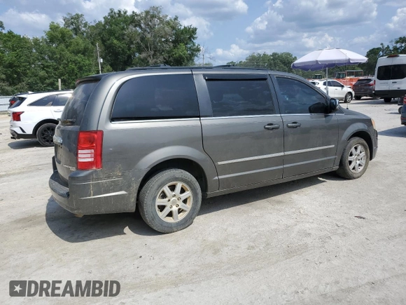 2010 Chrysler Town & Country Touring Plus with VIN 2A4RR8DX8AR382153, listed as a Copart auction lot 56470045 with 272,459 mi miles and Salvage Title. Bid and sale history available at DreamBid. Image 3.
