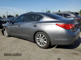 2017 Infiniti Q50 Premium with VIN JN1EV7AP3HM735316, listed as a Copart auction lot 58159225 with 80,793 mi miles and Salvage title. Bid and sale history available at DreamBid. Image 2.