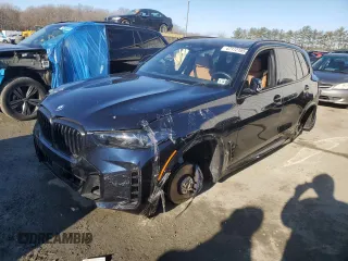 2024 BMW X5 xDrive50e with VIN 5UX43EU02R9T35848, listed as a Copart auction lot 47172185 with 0 mi miles and Salvage Title. Bid and sale history available at carsss.com. Image 1.
