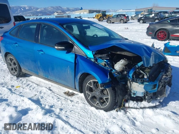 2014 Ford Focus SE with VIN 1FADP3F24EL421528, listed as a IAAI auction lot 41571243 with 90,553 mi miles and . Bid and sale history available at DreamBid. Image 1.