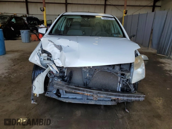 2012 Nissan Sentra S with VIN 3N1AB6AP2CL670351, listed as a Copart auction lot 54409705 with 103,216 mi miles and Salvage Title. Bid and sale history available at DreamBid. Image 5.