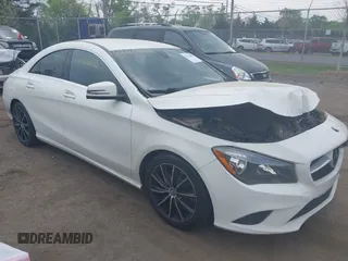 2015 Mercedes-Benz CLA 250 with VIN WDDSJ4GB0FN194180, listed as a IAAI auction lot 42126862 with 118,281 mi miles and . Bid and sale history available at DreamBid. Image 1.