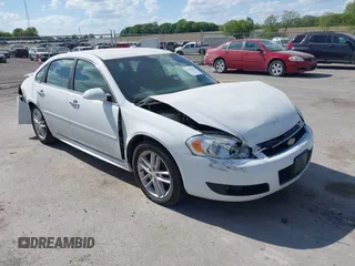 2016 Chevrolet Impala LTZ with VIN 2G1WC5E36G1103156, listed as a IAAI auction lot 42253613 with 170,000 mi miles and . Bid and sale history available at DreamBid. Image 1.