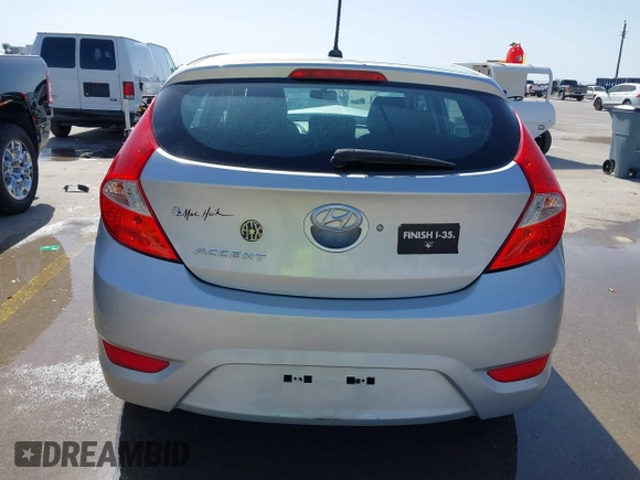 2017 Hyundai Accent SE with VIN KMHCT5AE4HU315623, listed as a IAAI auction lot 41813017 with 111,595 mi miles. Bid and sale history available at carsss.com. Image 16.