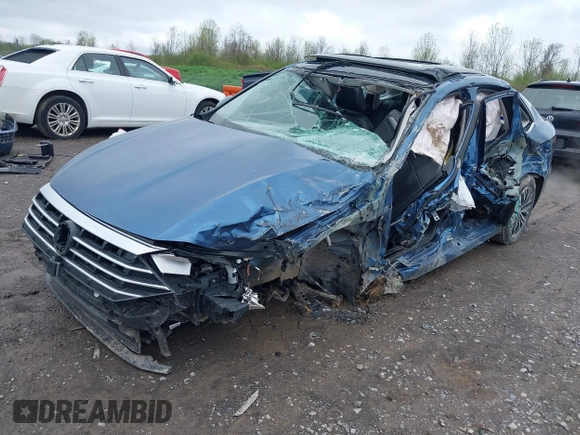 2019 Volkswagen Jetta S with VIN 3VWC57BU5KM227849, listed as a IAAI auction lot 42184572 with 43,234 mi miles and . Bid and sale history available at DreamBid. Image 18.