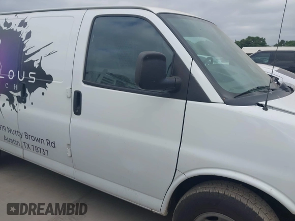 2017 Chevrolet Express Cargo z VIN 1GCWGAFFXH1161503, wystawiony jako IAAI lot #42059760 z przebiegiem 94 979 mil mil oraz . Historia ofert i sprzedaży dostępna na DreamBid. Obrazek 13.