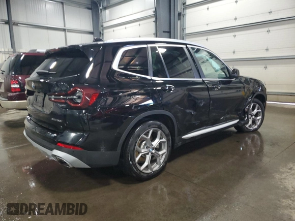 2024 BMW X3 xDrive30i z VIN 5UX53DP05R9U80683, wystawiony jako Copart lot #55449635 z przebiegiem 17 540 mil mil oraz Szkoda całkowita • Salvage title. Historia ofert i sprzedaży dostępna na DreamBid. Obrazek 3.