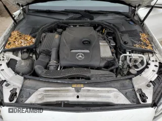 2017 Mercedes-Benz C 300 with VIN 55SWF4KB0HU207207, listed as a Copart auction lot 49957165 with 128,013 mi miles and Salvage title. Bid and sale history available at DreamBid. Image 11.