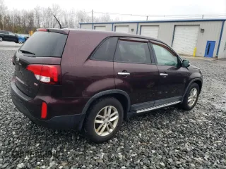 2014 Kia Sorento LX with VIN 5XYKT3A64EG449607, listed as a Copart auction lot 51833265 with 136,149 mi miles and Clean Title. Bid and sale history available at carsss.com. Image 3.