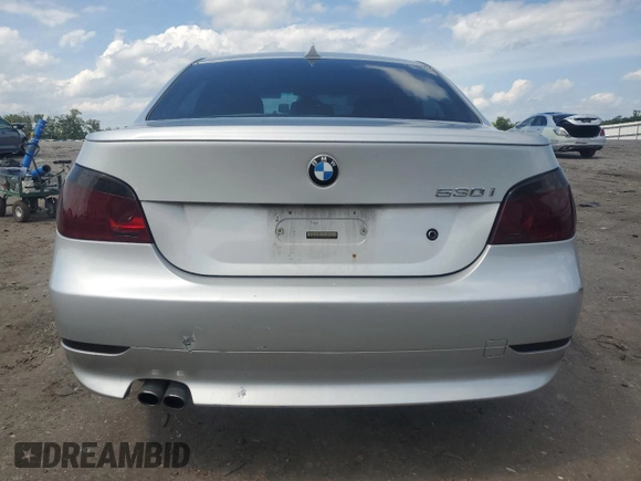2004 BMW 5 Series 530i with VIN WBANA73564B800442, listed as a Copart auction lot 60281575 with 152,888 mi miles and Clean title. Bid and sale history available at DreamBid. Image 6.