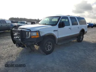 2000 Ford Excursion Limited с VIN 1FMSU43F2YEC77294, выставлен на аукционе Copart как лот 42567845 с пробегом 303 985 миль миль и Списание • Salvage title. История ставок и продаж доступна на DreamBid. Изображение 1.