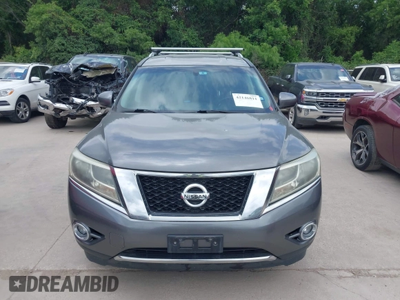 2015 Nissan Pathfinder SV z VIN 5N1AR2MN7FC607589, wystawiony jako IAAI lot #42146811 z przebiegiem 183 968 mil mil oraz . Historia ofert i sprzedaży dostępna na DreamBid. Obrazek 12.