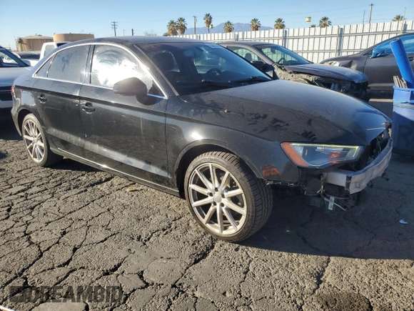 2015 Audi A3 2.0T Premium Plus with VIN WAUEFGFF9F1024208, listed as a Copart auction lot 78816343 with 57,936 mi miles. Bid and sale history available at carsss.com. Image 4.