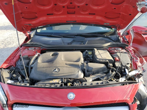2015 Mercedes-Benz GLA-Class GLA 250 with VIN WDCTG4GB2FJ073505, listed as a Copart auction lot 87386204 with 155,872 mi miles and Salvage Title. Bid and sale history available at carsss.com. Image 12.
