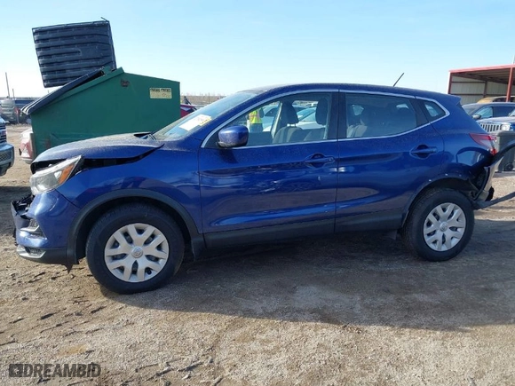2020 Nissan Rogue Sport S with VIN JN1BJ1CW3LW375736, listed as a IAAI auction lot 41759299 with 50,312 mi miles. Bid and sale history available at carsss.com. Image 13.