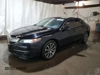 2017 Acura TLX V6 w/Technology Pkg with VIN 19UUB3F59HA000800, listed as a Copart auction lot 46326765 with 155,222 mi miles and Salvage Title. Bid and sale history available at carsss.com. Image 1.