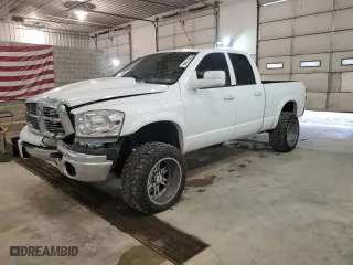 2008 Dodge Ram 2500 SLT with VIN 3D7KS28A28G161961, listed as a Copart auction lot 86611564 with NaN miles and Salvage Title. Bid and sale history available at carsss.com. Image 1.
