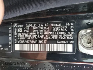 1998 Mercedes-Benz SL-Class with VIN WDBFA67F9WF159317, listed as a Copart auction lot 74148733 with 47,681 mi miles and Non Repairable. Bid and sale history available at carsss.com. Image 12.