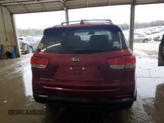 2016 Kia Sorento LX with VIN 5XYPG4A50GG177230, listed as a Copart auction lot 83551084 with 93,465 mi miles and Salvage Title. Bid and sale history available at carsss.com. Image 6.
