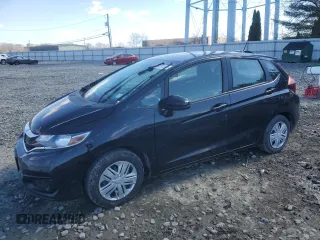 2019 Honda Fit LX with VIN 3HGGK5H46KM713502, listed as a Copart auction lot 48252575 with 63,701 mi miles and Salvage title. Bid and sale history available at DreamBid. Image 1.
