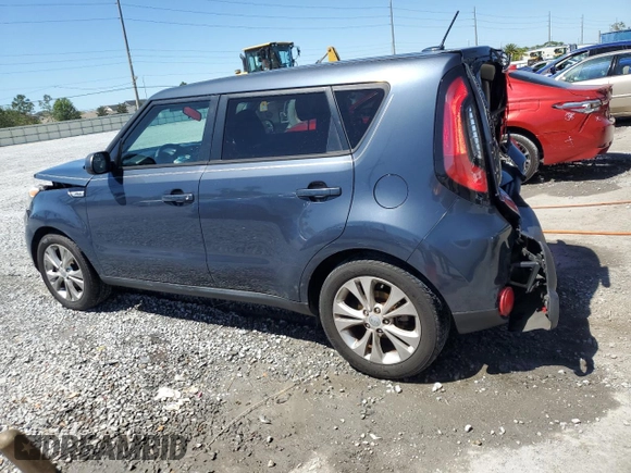 2015 Kia Soul + with VIN KNDJP3A52F7150784, listed as a Copart auction lot 49783605 with 142,420 mi miles and Salvage Title. Bid and sale history available at carsss.com. Image 2.