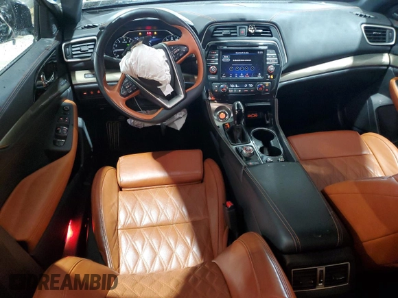 2020 Nissan Maxima Platinum with VIN 1N4AA6FV3LC362999, listed as a Copart auction lot 54349255 with 63,992 mi miles and Salvage Title. Bid and sale history available at DreamBid. Image 8.