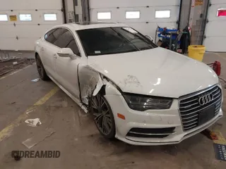 2018 Audi A7 Premium Plus with VIN WAUW3AFC7JN002130, listed as a IAAI auction lot 41645286 with 45,691 mi miles. Bid and sale history available at carsss.com. Image 1.
