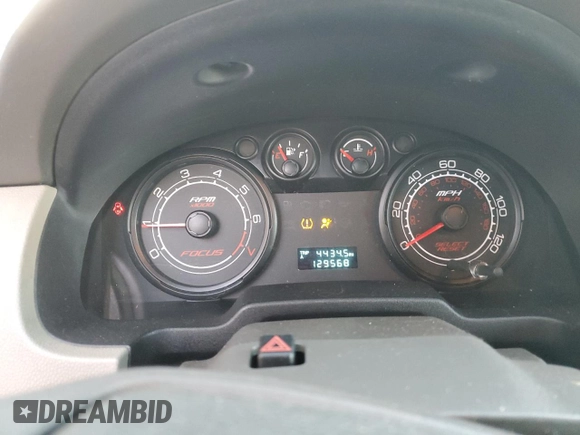2009 Ford Focus S with VIN 1FAHP34N79W212190, listed as a Copart auction lot 44628945 with 129,568 mi miles and Salvage Title. Bid and sale history available at carsss.com. Image 9.