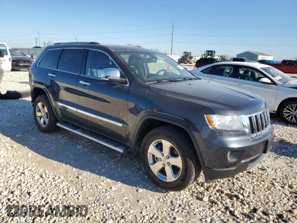 2012 Jeep Grand Cherokee Limited with VIN 1C4RJEBG7CC258496, listed as a Copart auction lot 46185045 with 116,647 mi miles and Salvage Title. Bid and sale history available at carsss.com. Image 4.