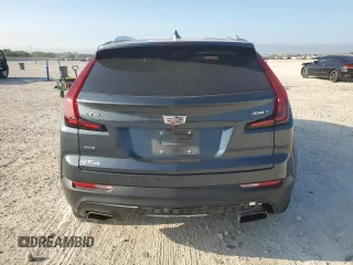 2021 Cadillac XT4 AWD Luxury with VIN 1GYFZBR43MF004722, listed as a Copart auction lot 80326714 with 45,046 mi miles and Salvage Title. Bid and sale history available at carsss.com. Image 6.