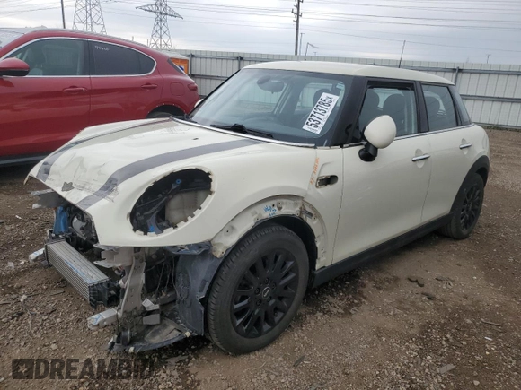 2018 MINI Hardtop 4 Door Cooper with VIN WMWXU1C56J2F80957, listed as a Copart auction lot 53713785 with 73,030 mi miles and Salvage Title. Bid and sale history available at DreamBid. Image 1.
