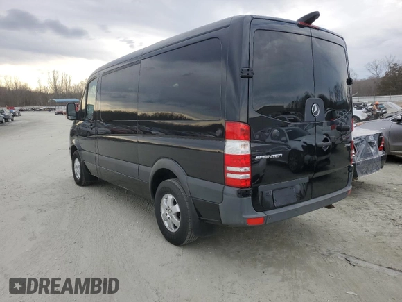 2017 Mercedes-Benz Sprinter with VIN 8BRPE7CD8HE132332, listed as a Copart auction lot 43087025 with 124,435 mi miles and Salvage Title. Bid and sale history available at DreamBid. Image 2.