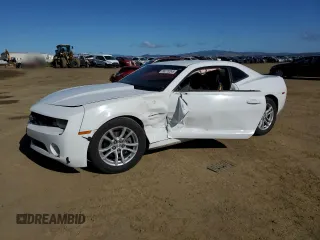 2013 Chevrolet Camaro LS z VIN 2G1FA1E39D9137510, wystawiony jako Copart lot #56770245 z przebiegiem 139 309 mil mil oraz Szkoda całkowita • Salvage title. Historia ofert i sprzedaży dostępna na DreamBid. Obrazek 1.