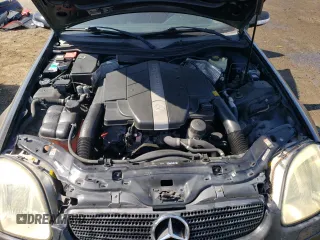 2002 Mercedes-Benz SLK-Class 3.2L with VIN WDBKK65F12F254172, listed as a Copart auction lot 74336334 with 148,405 mi miles and Salvage Title. Bid and sale history available at carsss.com. Image 11.