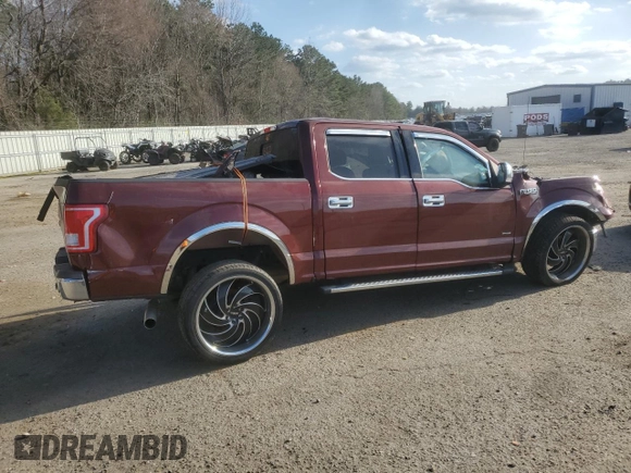 2015 Ford F-150 XL with VIN 1FTEW1CG1FKF02919, listed as a Copart auction lot 43647265 with 0 mi miles and Non Repairable. Bid and sale history available at carsss.com. Image 3.